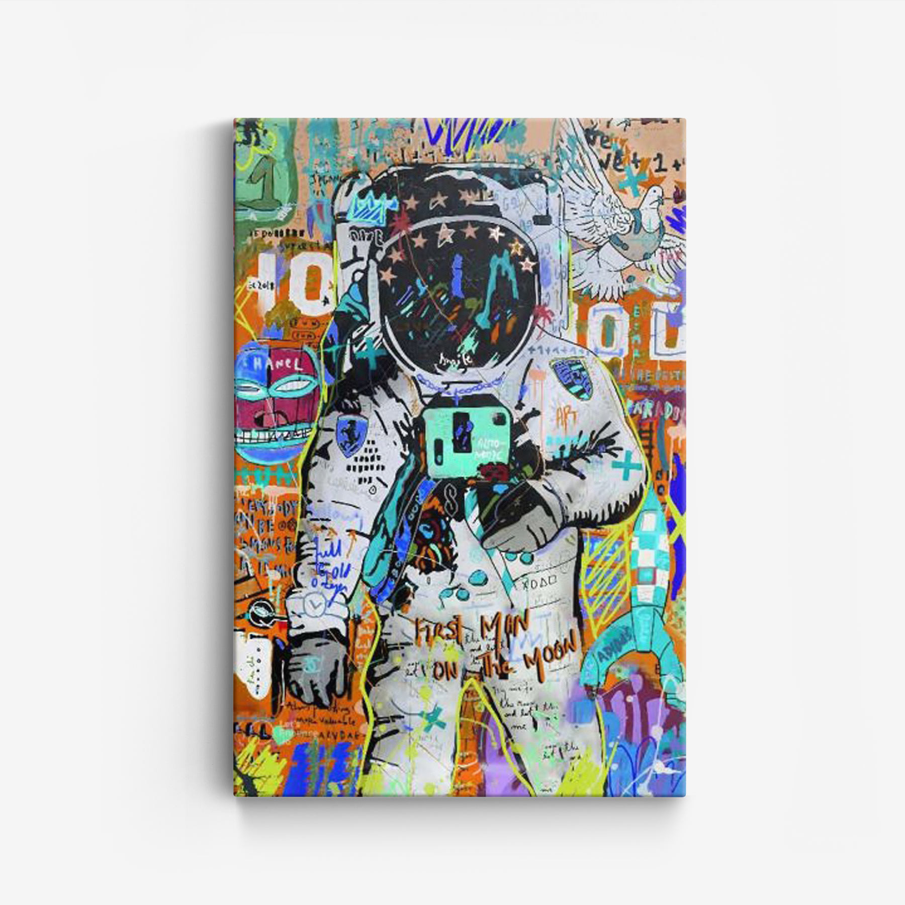 Canvas - First man on the moon
