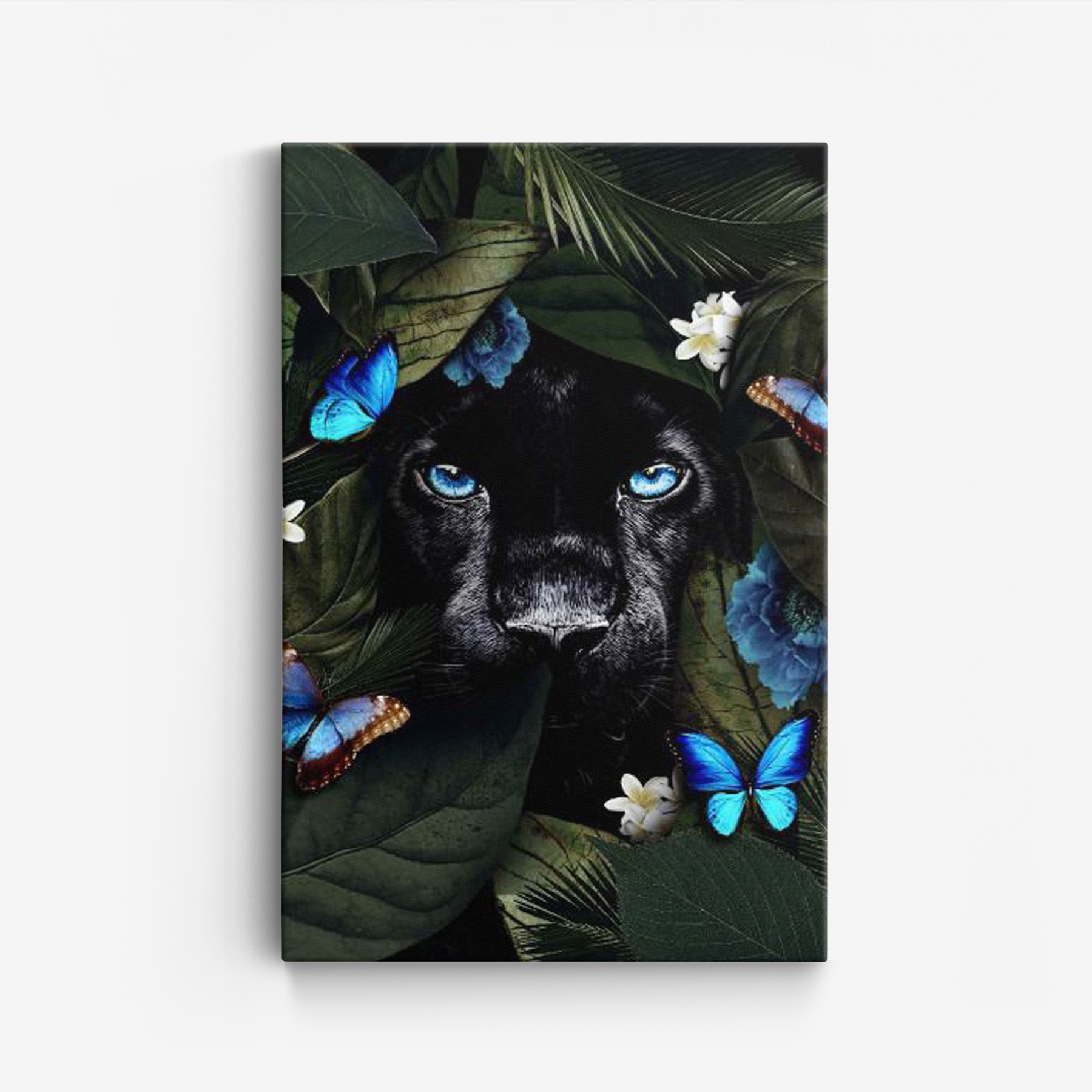 Canvas - Zwarte Hond