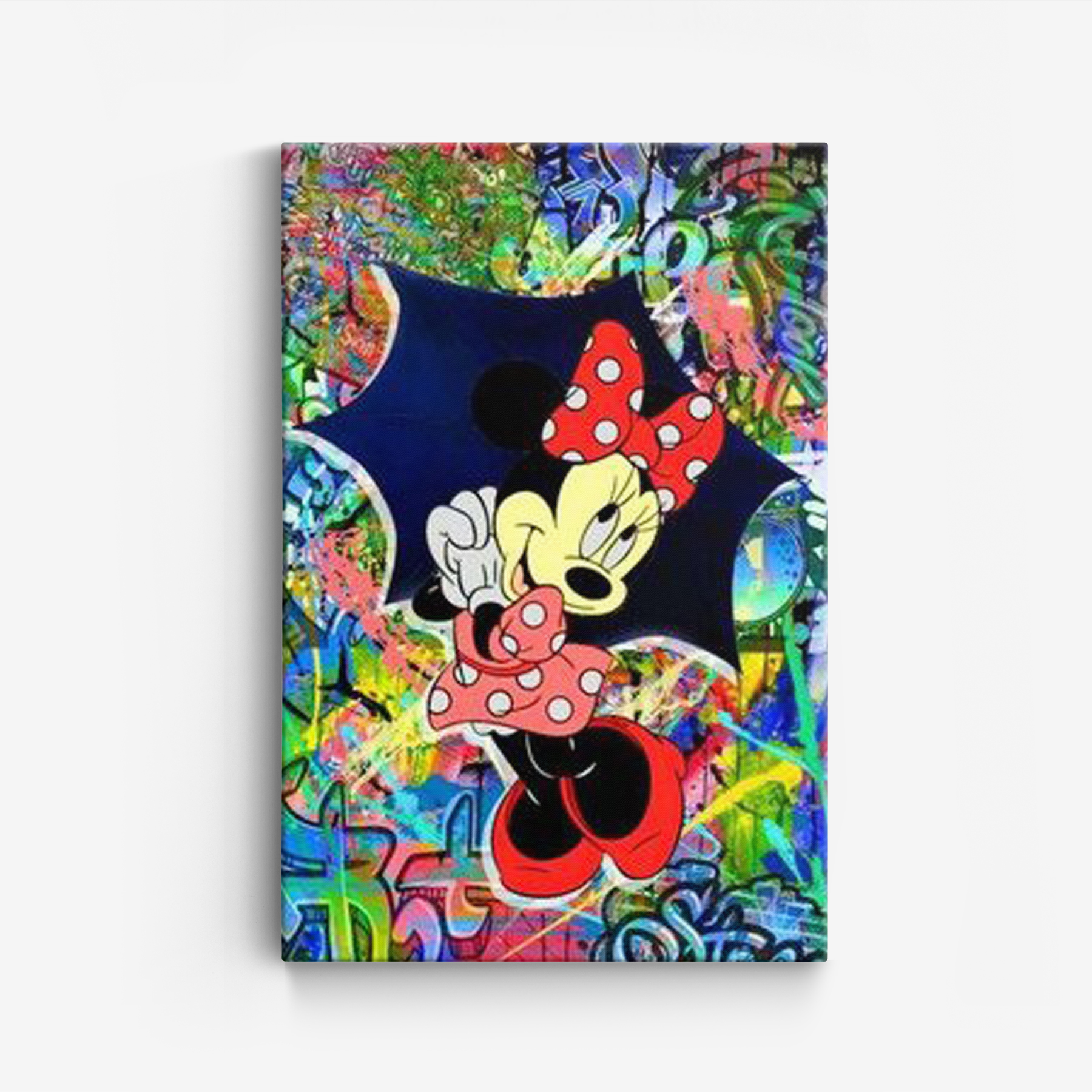 Canvas - Dansende Mickey Mouse