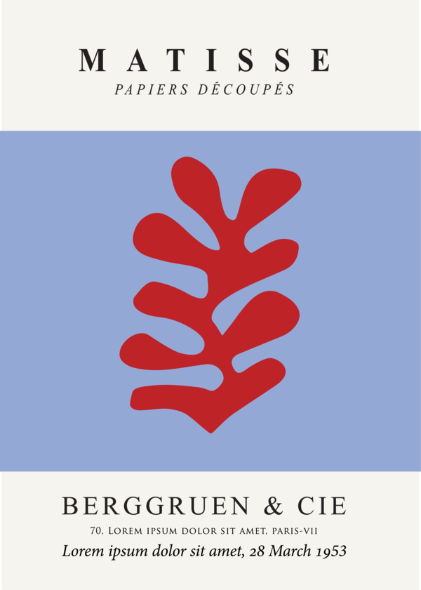 Poster -Berggruen & Cie