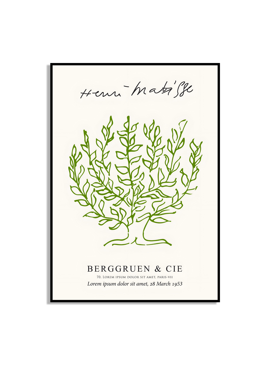 Poster -Berggruen & Cie / 02