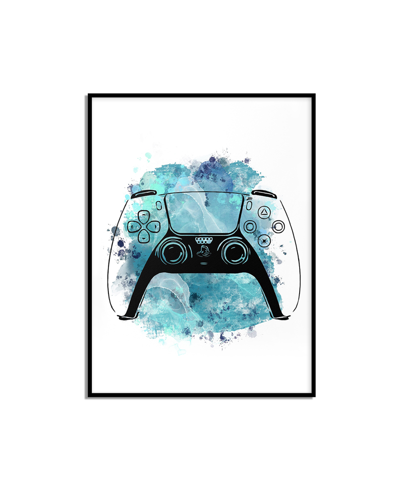 Poster - PS5-controller