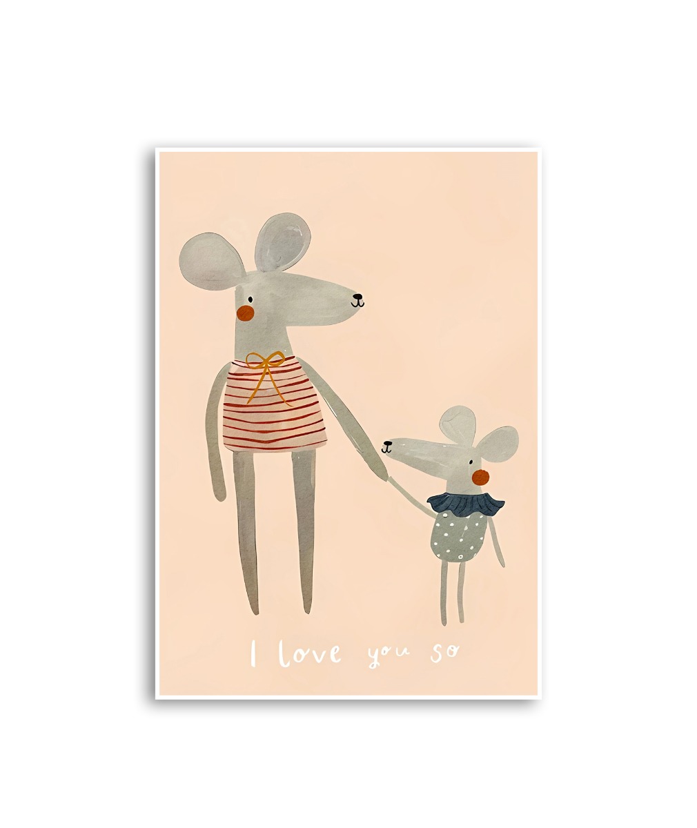 Poster - I love you so