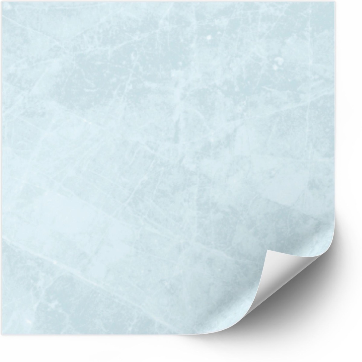 Tegels Sticker - Bleek Aqua blauw patroon / Set van 24