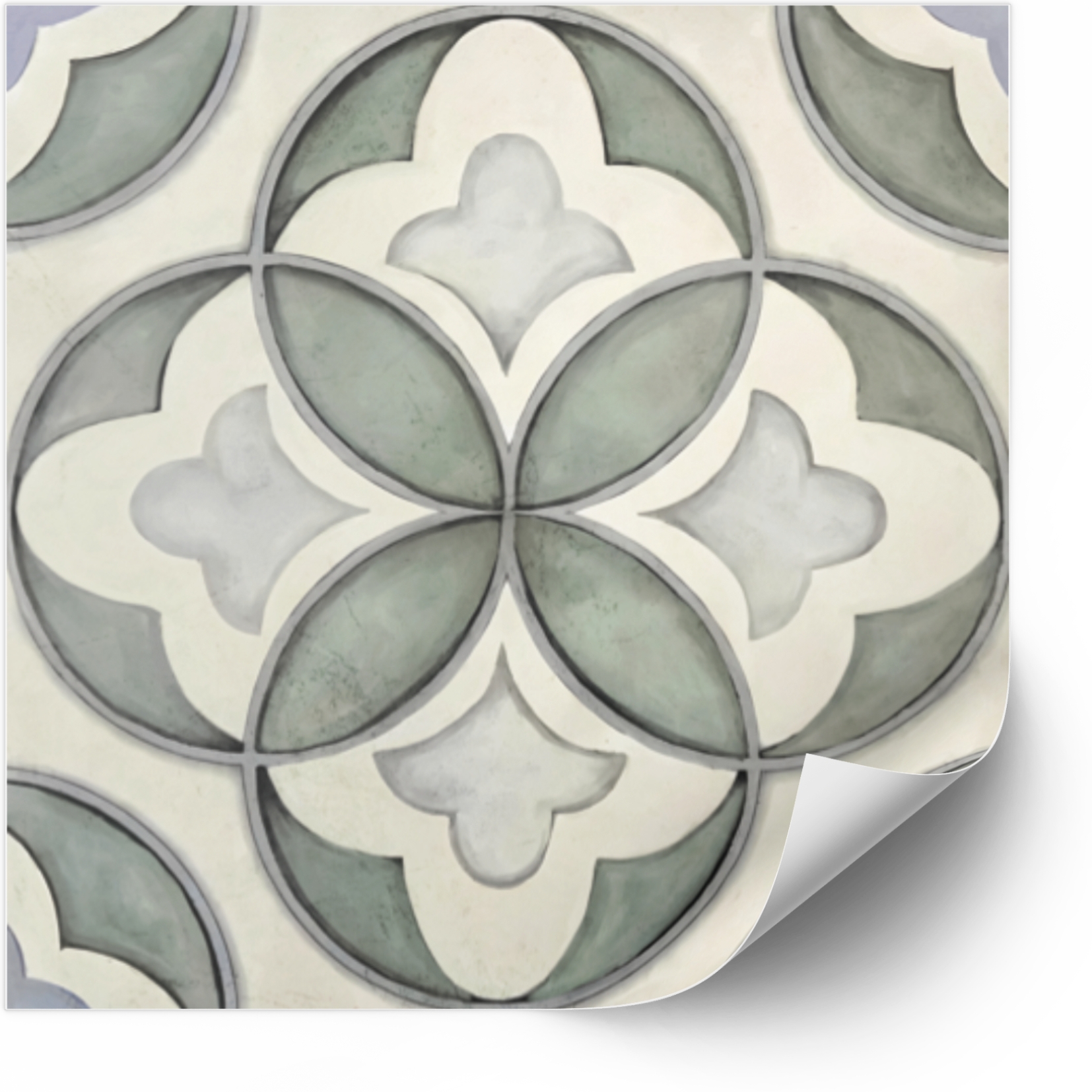 Tegels Sticker - Abstract geometrisch patroon / 05 / Set van 24