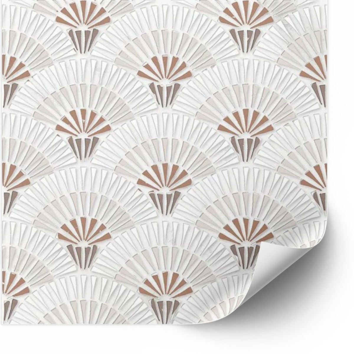 Tegels Sticker - Abstract geometrisch patroon / 08 / Set van 24