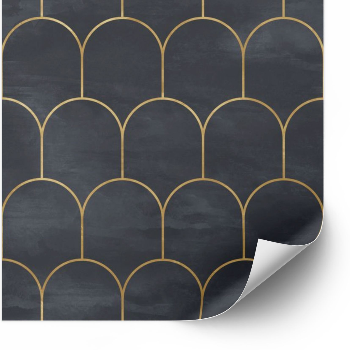 Tegels Sticker - Bruin multipatroon / Set van 24