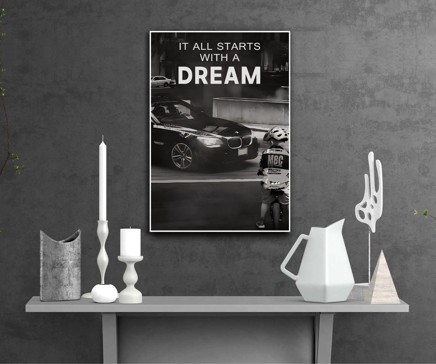 Poster - IT ALL STARTS WITH A DREAM