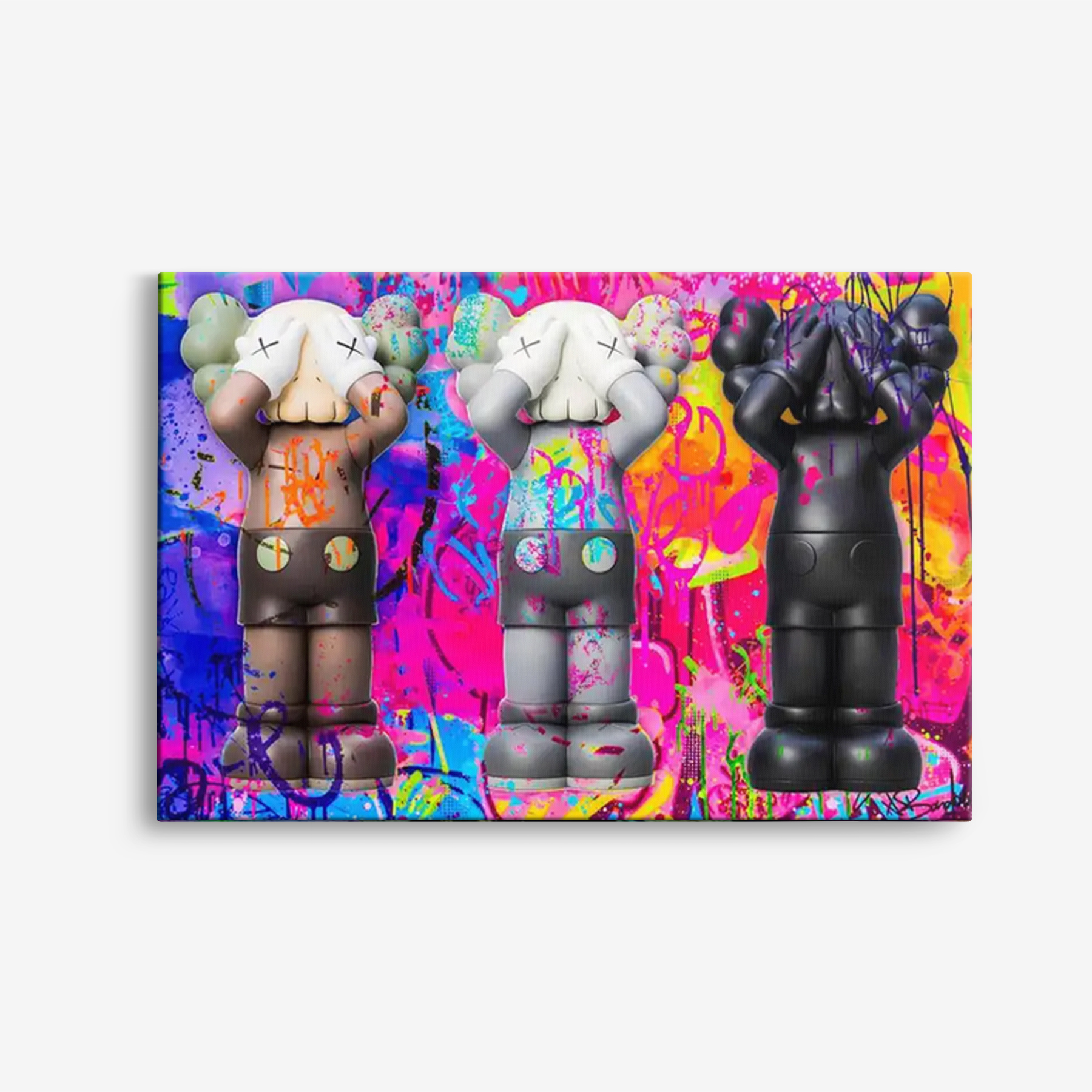 Canvas - KawsHypebeast / Ogen dicht