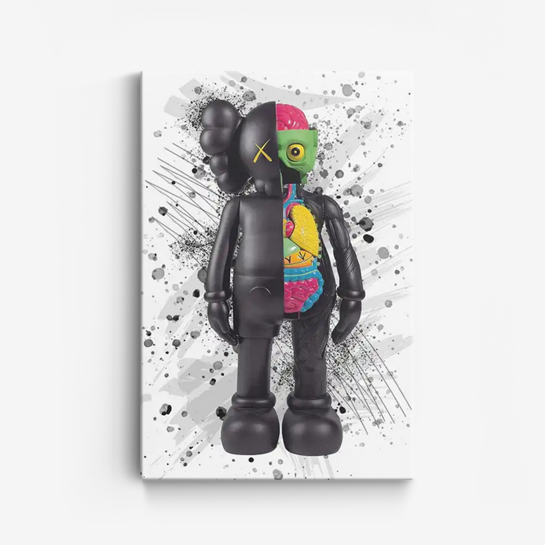 Canvas - KawsHypebeast / Zwarte minnaar
