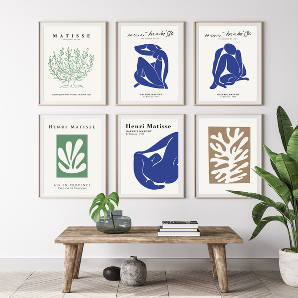 Posters - Henri Matisse / set van 6