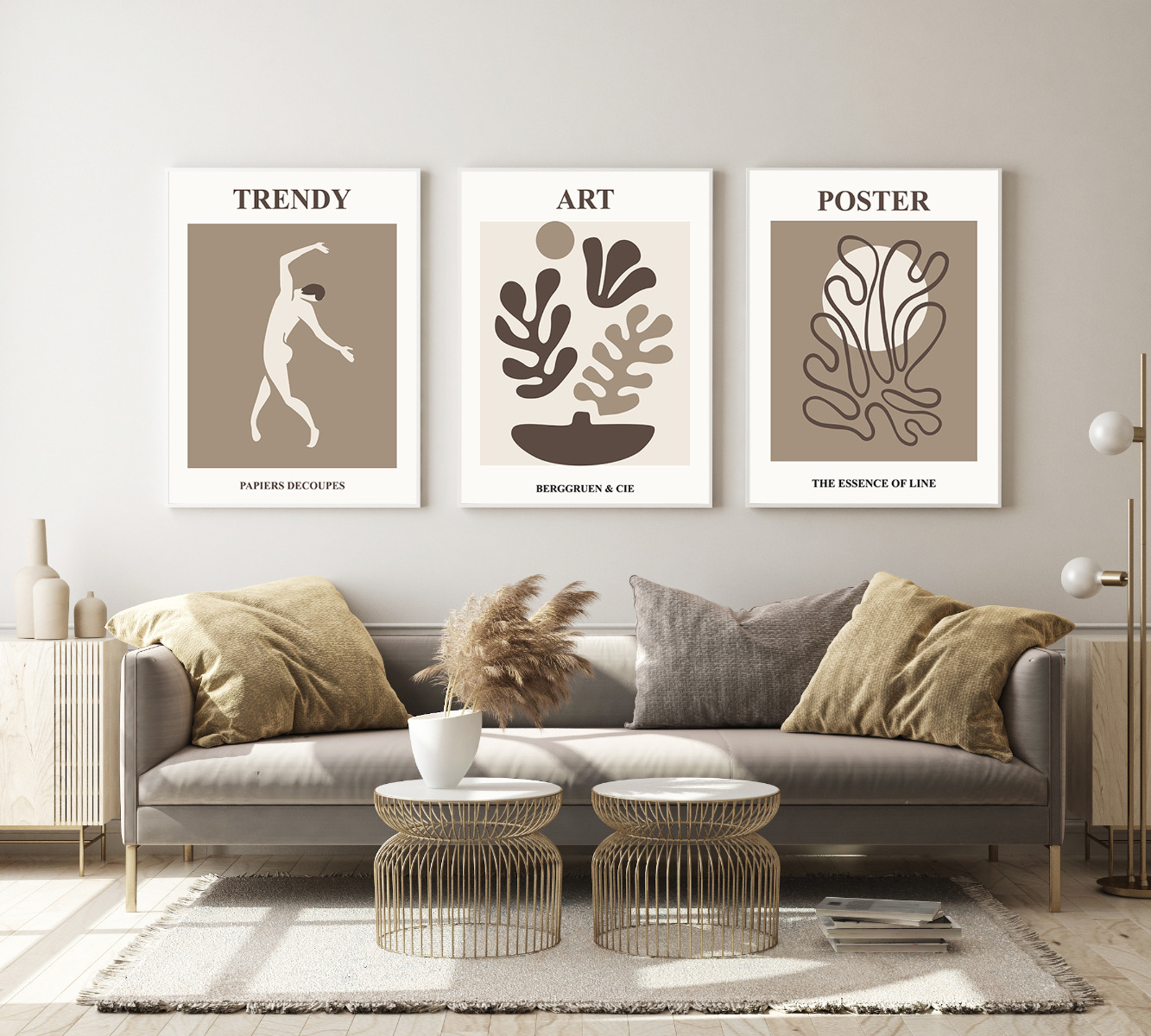 Posters - Trendy, art & poster / 02 / Set van 3