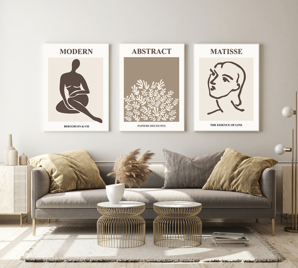 Posters - Modern, abstract & matisse / Set van 3