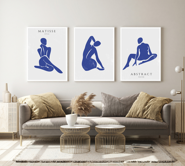 Posters - Matisse & Abstract / Set van 3