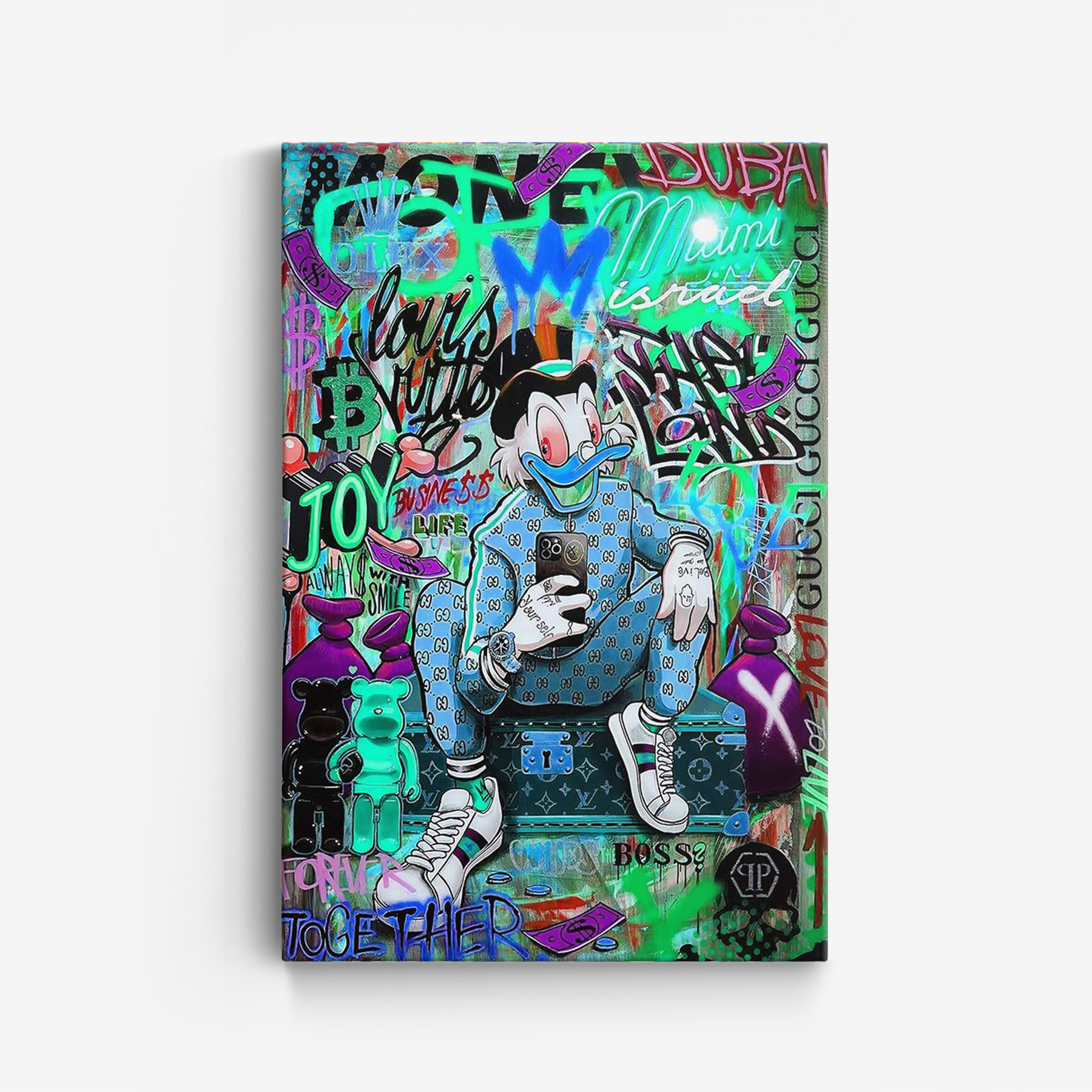 Canvas - Geldmuur / Business life