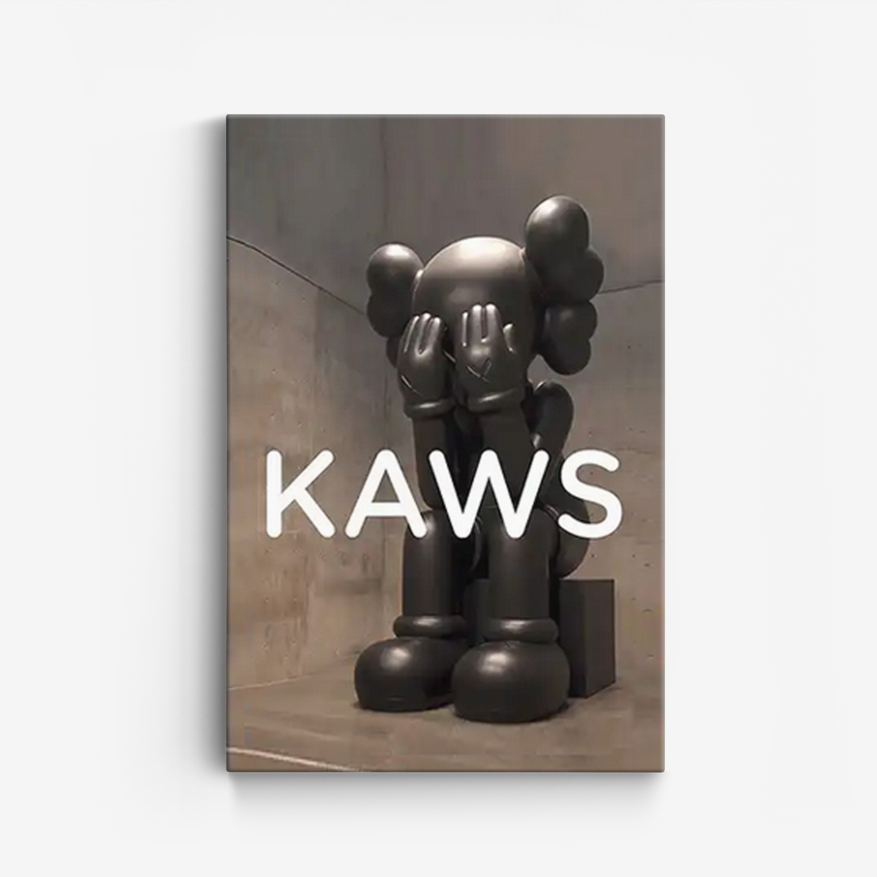 Canvas - Kaws / Zwart