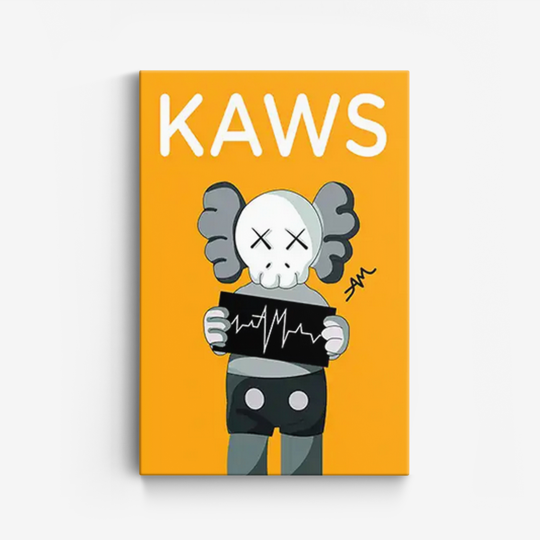 Canvas - Kaws / Geel