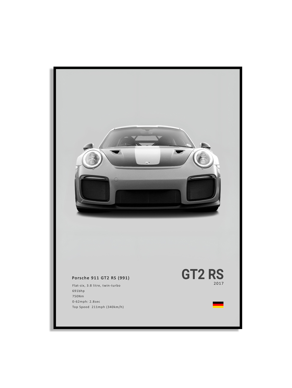 Poster - Luxe sportauto / GT2 RS