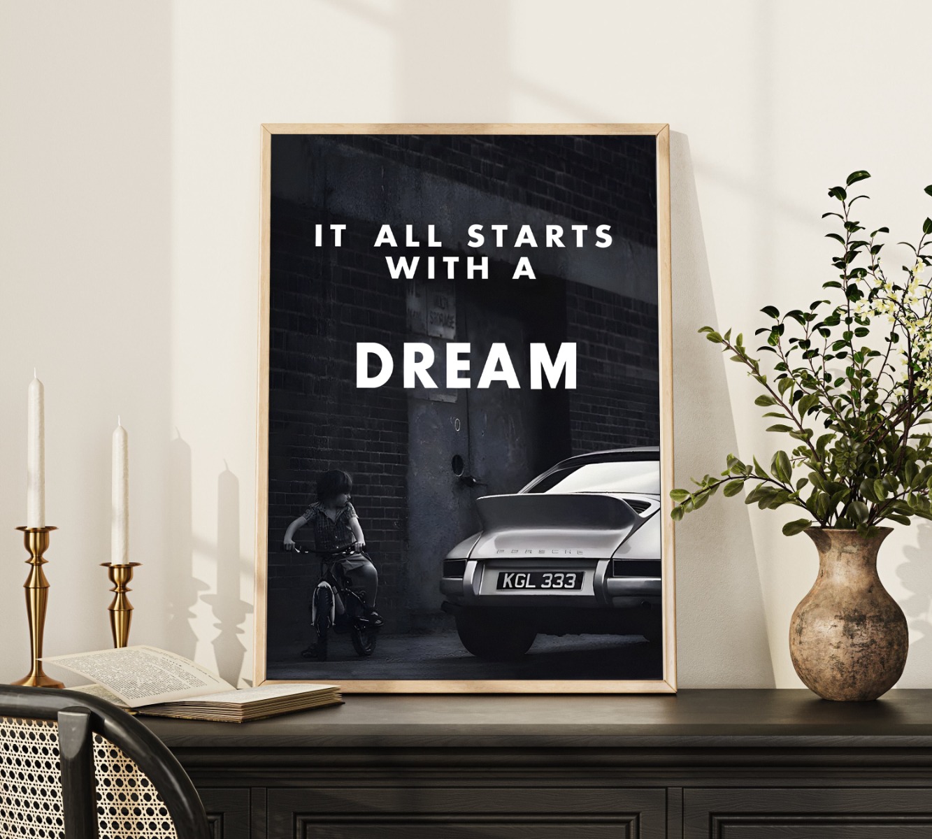 Poster - ITS ALL STARTS WITH A DREAM