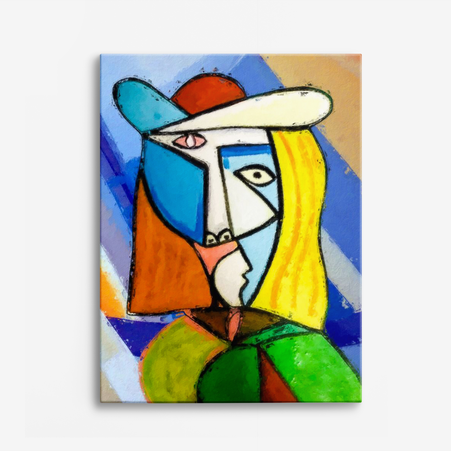 Canvas - Picasso's Kubisme Kunst