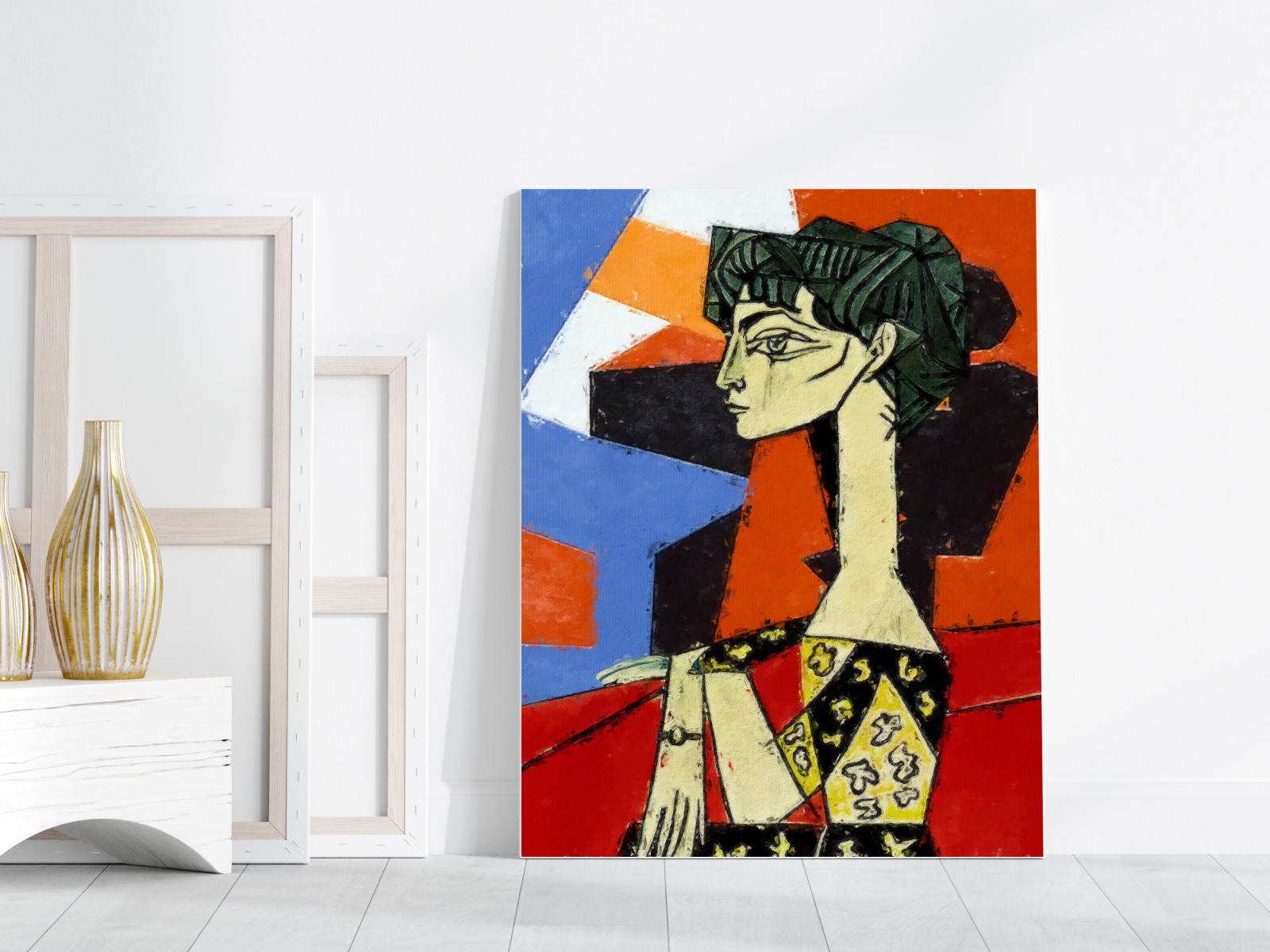 Poster - Picasso's Kunst / Vrouwenportret / Jacqueline Roque