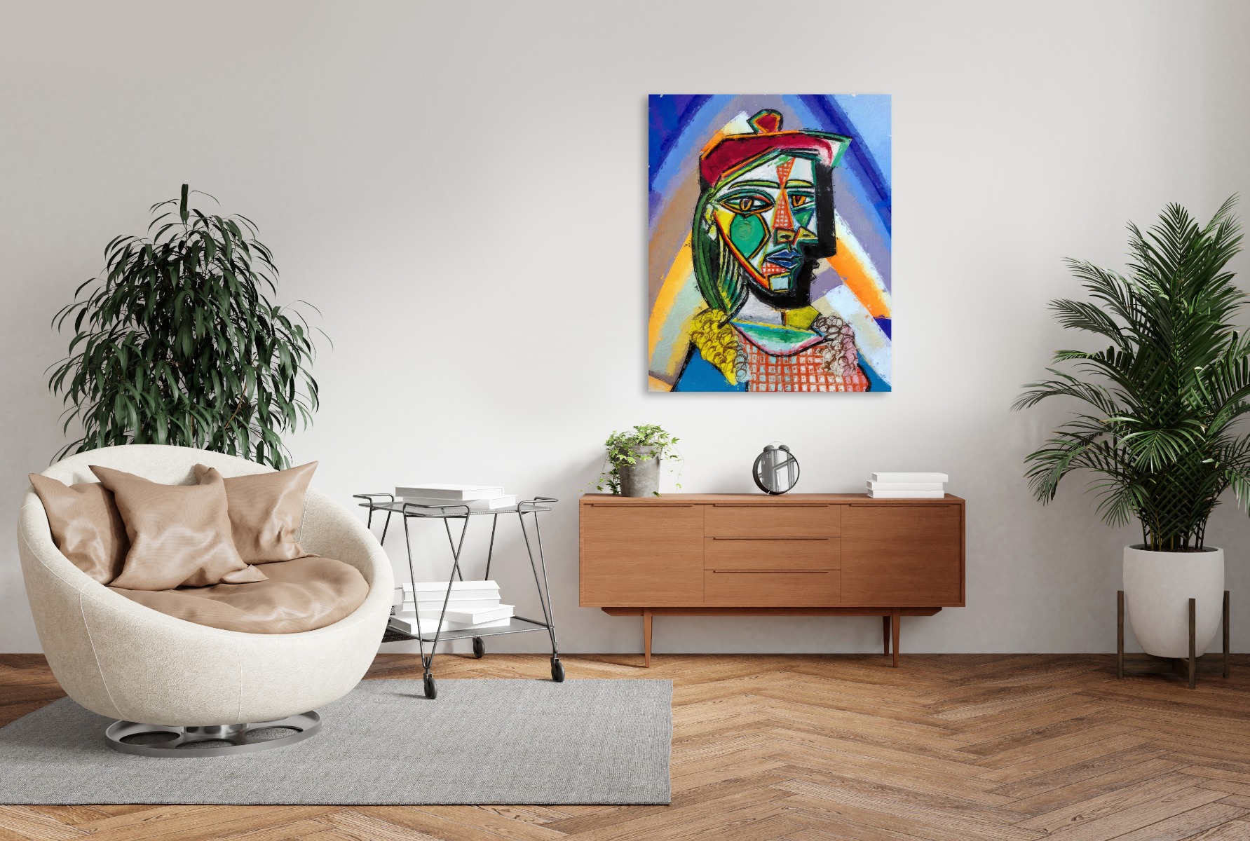 Poster - Picasso's Kunst / Vrouwenportret / Marie-Thérèse Walter