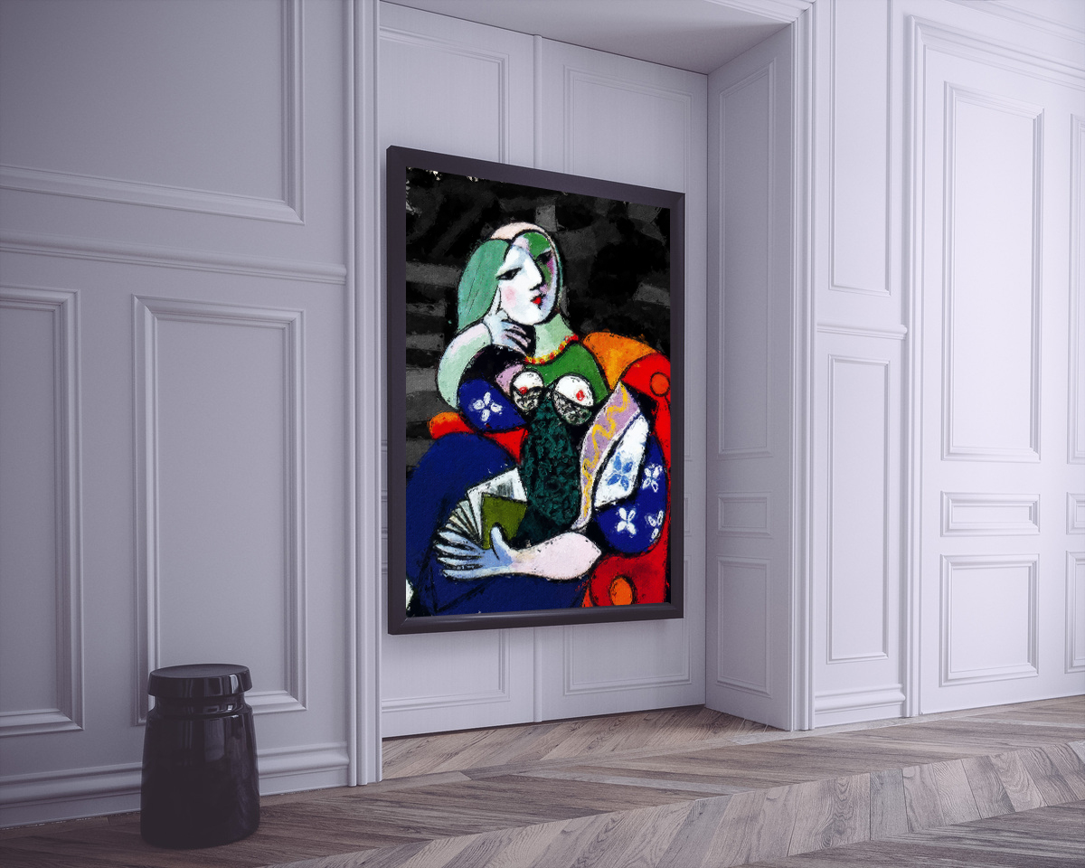 Poster - Picasso's Kunst / Vrouwen met een boek