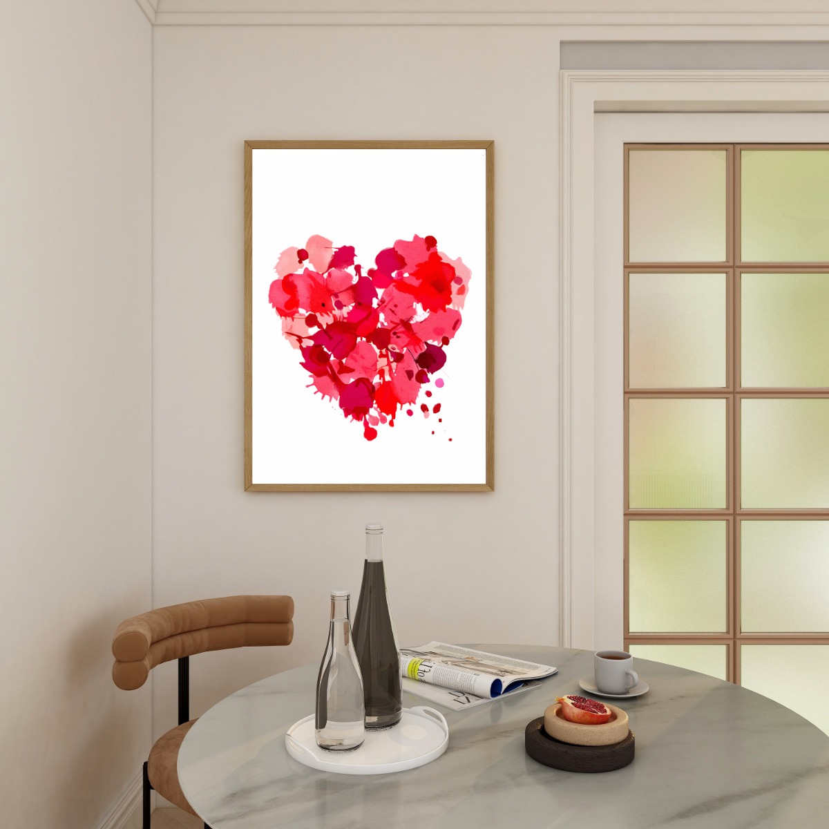 Poster - Hart / Rood