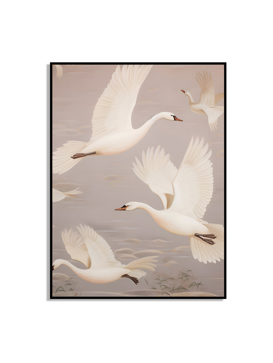 Poster - Zwaan / Vliegen