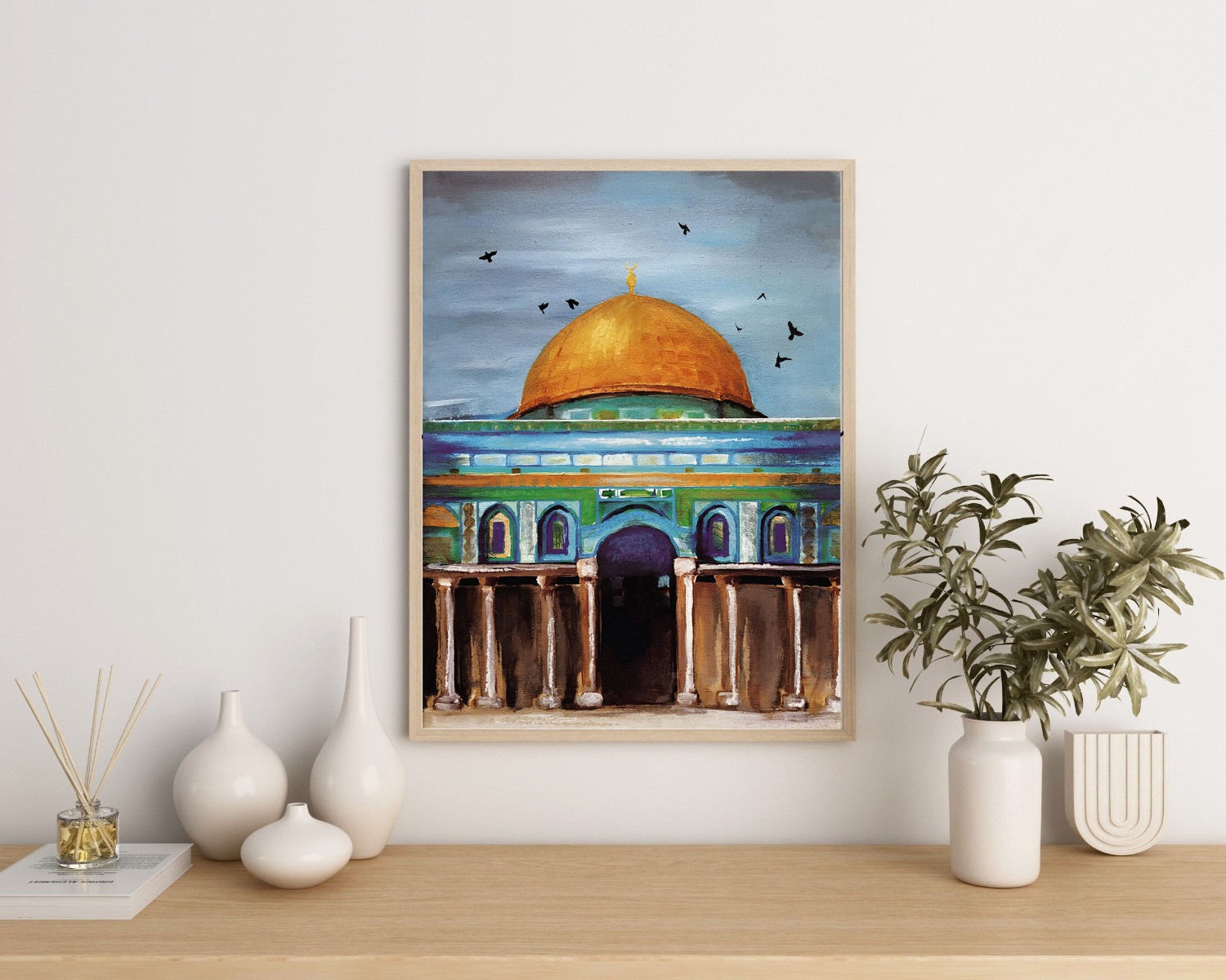 Poster - Islamitisch / Al-Aqsa Moskee / 01