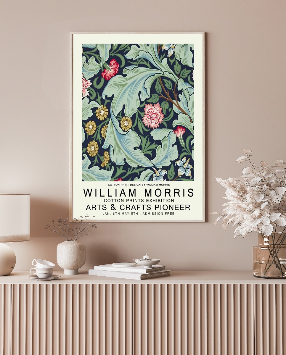 Poster - WILLIAM MORRIS / ARTS & CRAFTS PIONEER / 02
