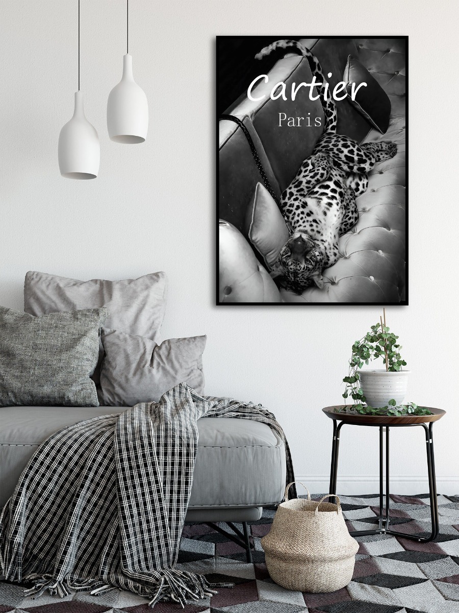Poster - De Wilde Kant van Mode / Cartier Paris