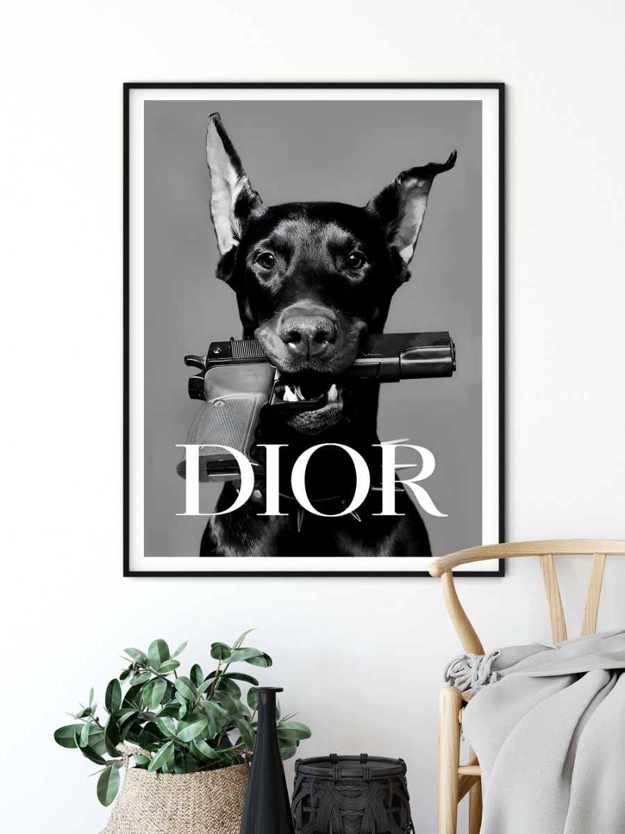 Poster - De Wilde Kant van Mode / DIOR