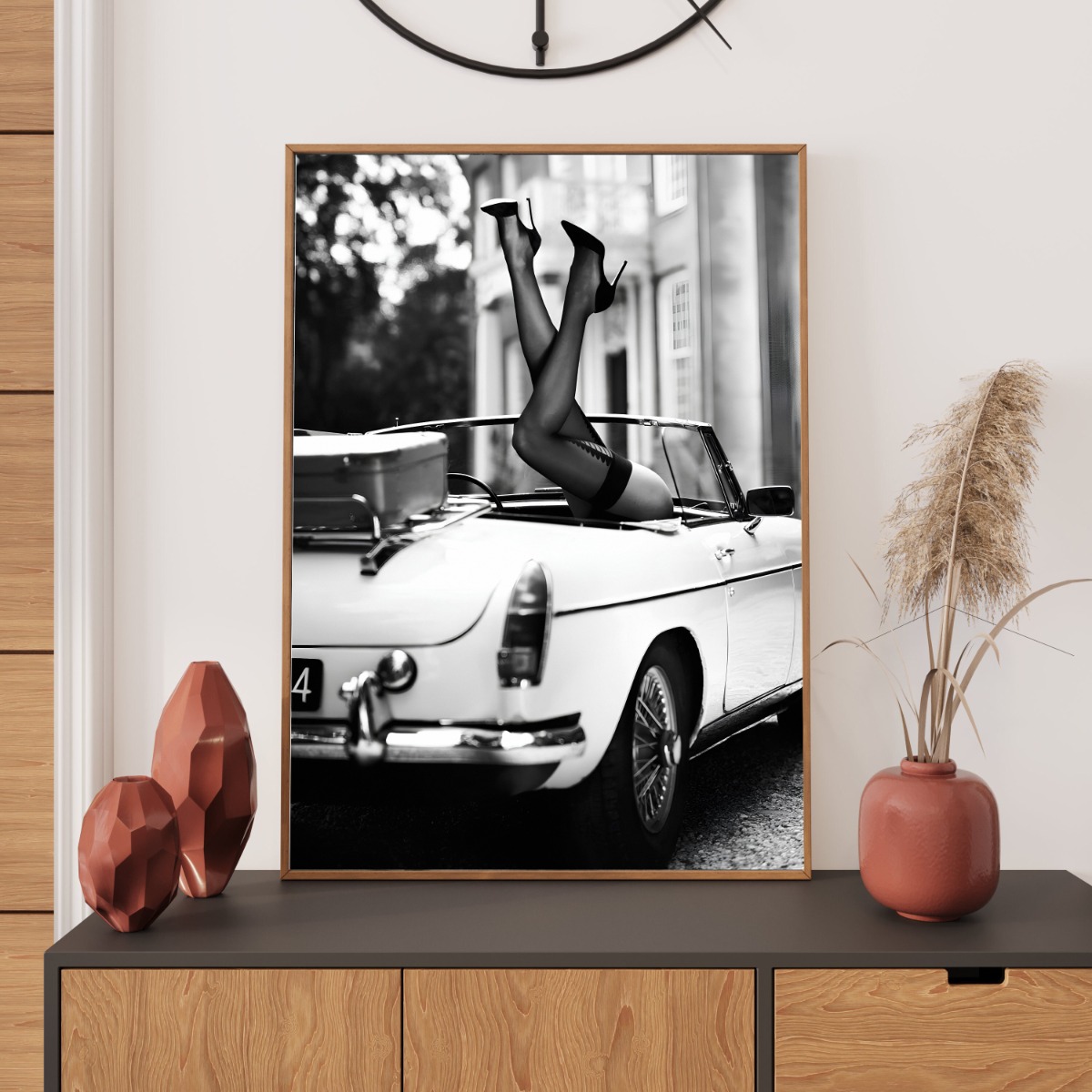 Poster - Mode / Ondersteboven Elegantie