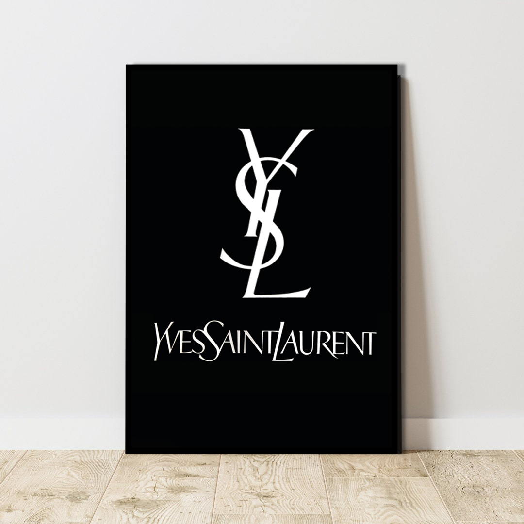 Poster - Chique Elegantie / Yves Saint Laurent