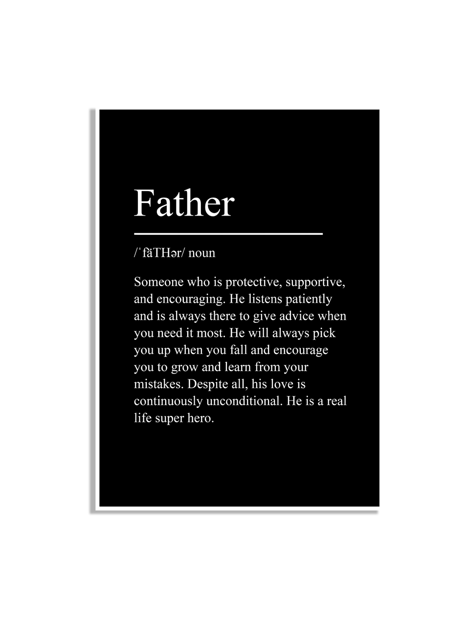 Poster - Father