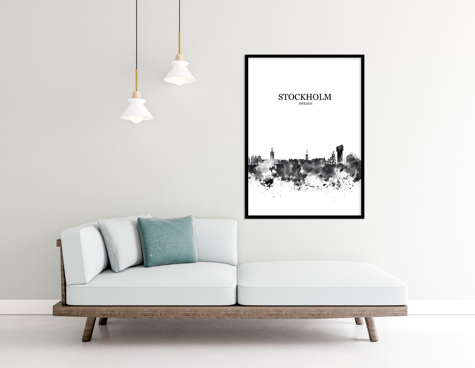 Poster - Z&W Stockholm 1 / Plat verpakt