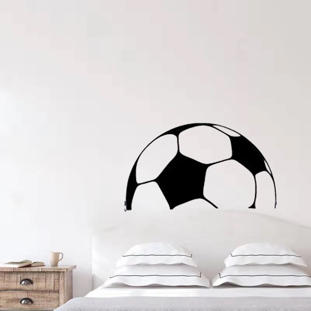 Muursticker - Voetbal / Kies kleur