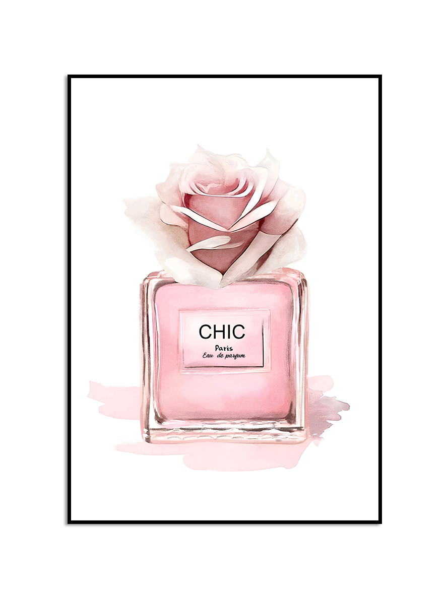 Chic Parfumfles Poster