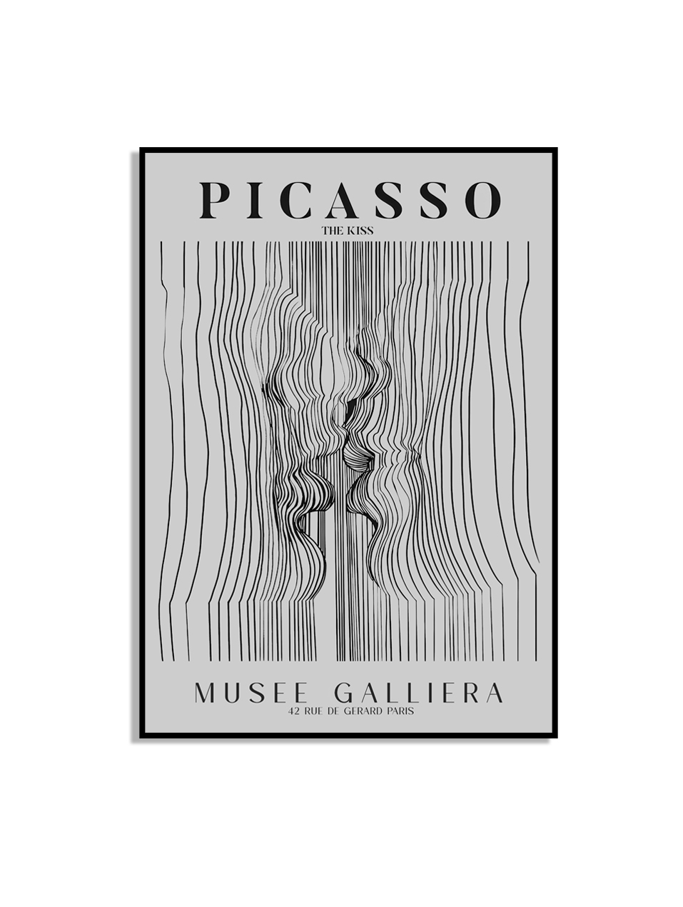 Picasso De Kus Art Poster