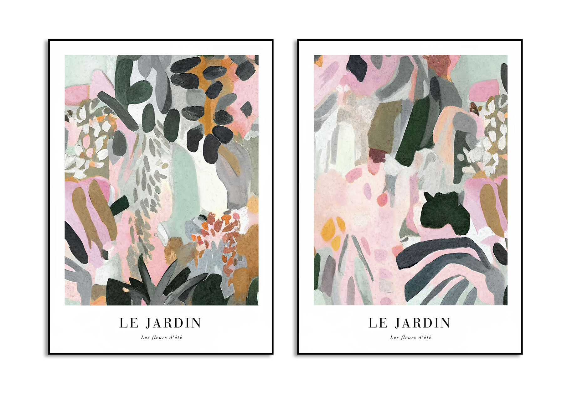 Le Jardin set van 2 posters