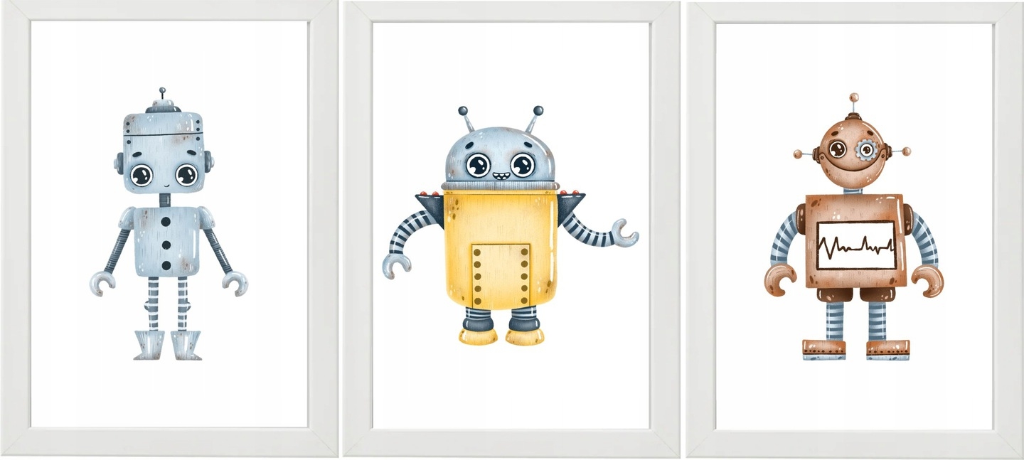 Posters - Robot / Set van 3