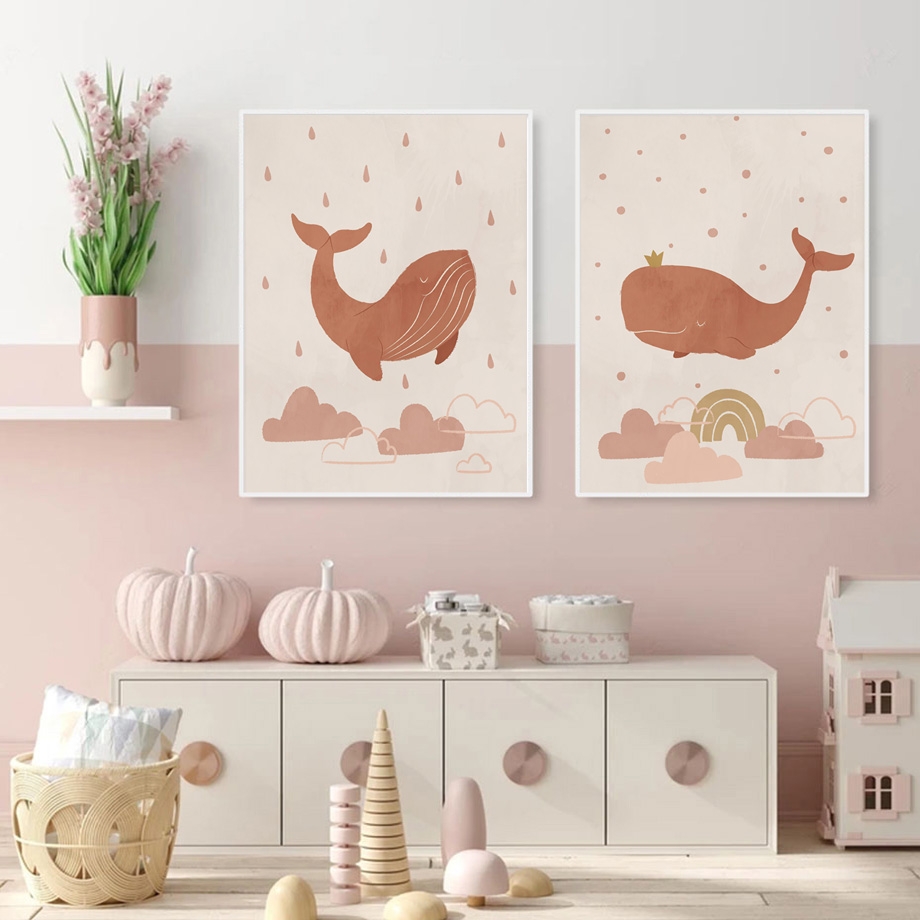Posters - Walvissen / Set van 2