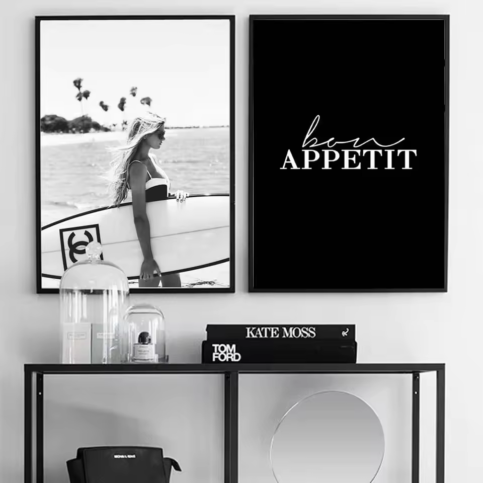 Poster - bon APPETIT / Set van 2