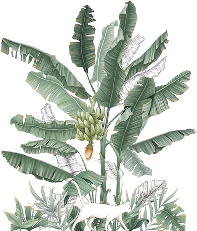 Muursticker - Bananenplant
