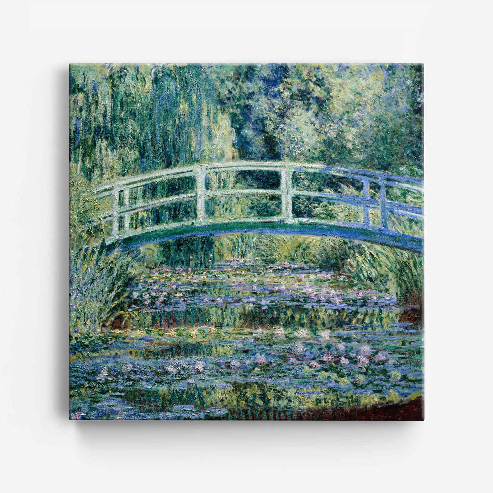 Monets Waterlelie Vijver Canvas