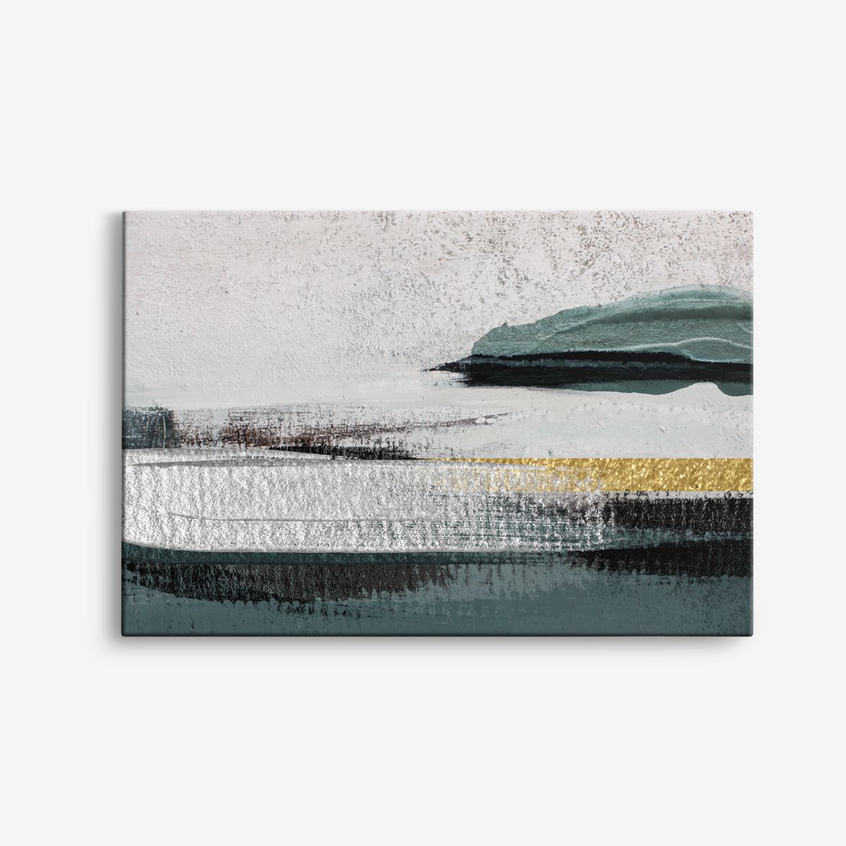 Abstracte Oceaan Canvas