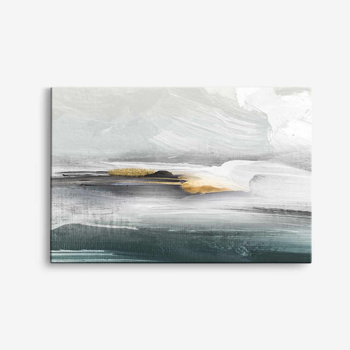 Abstract Landschap Canvas