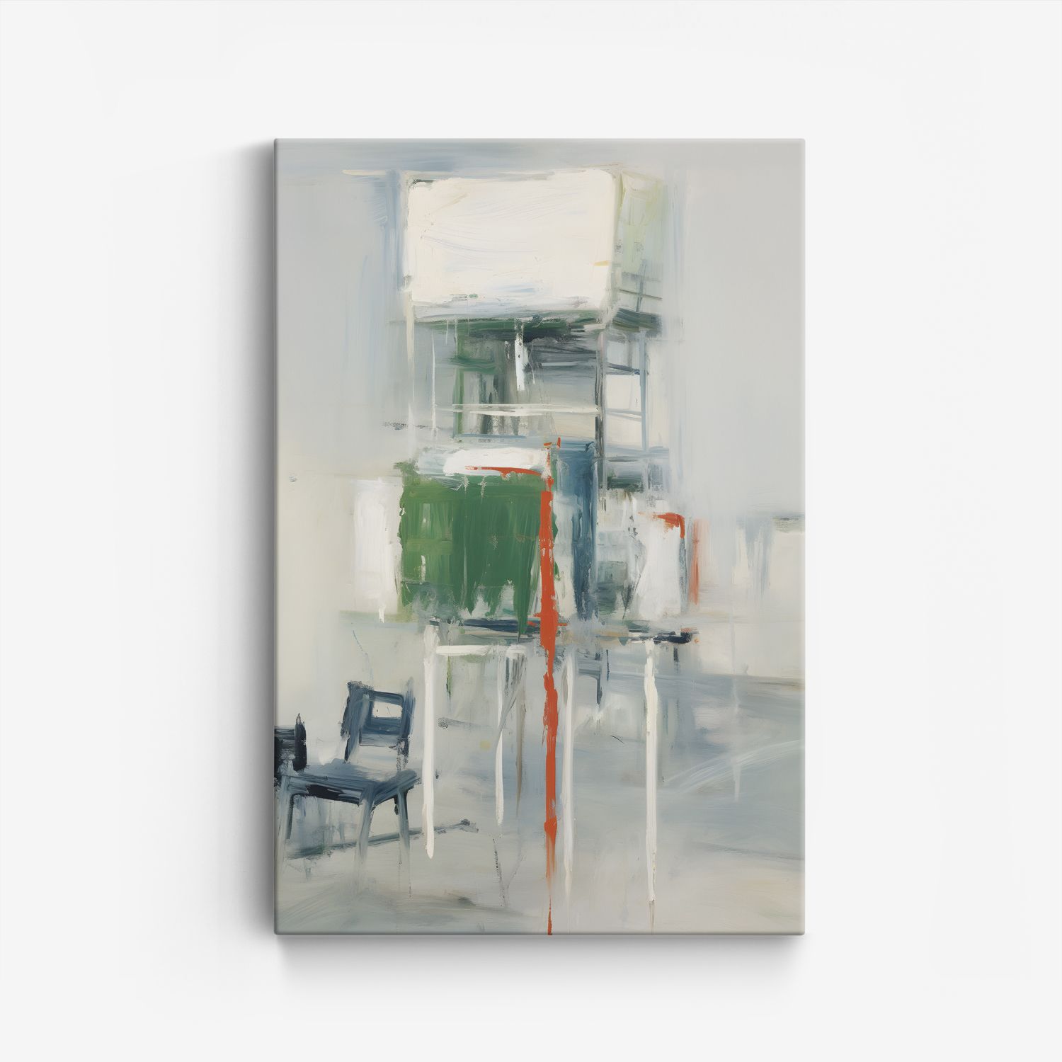 Abstracte Canvas Kunst - Enkel
