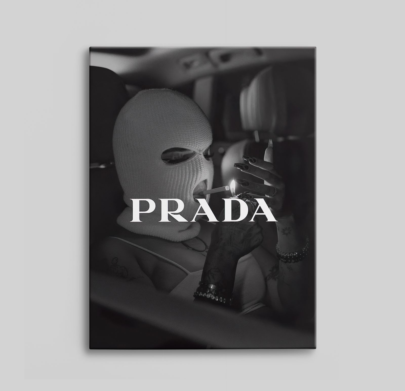 Prada Canvas Poster